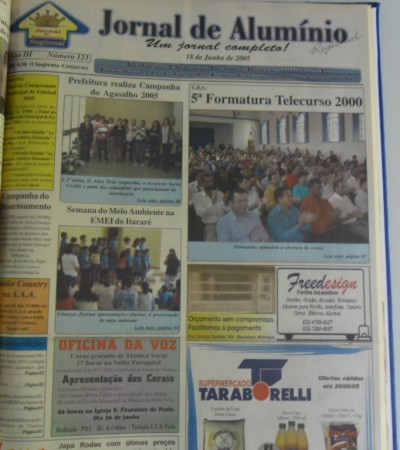 Jornal de Alumínio Regional  - 18 de junho de 2005